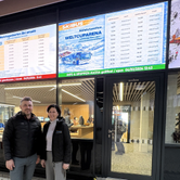 Project image for Digital guest information at the highest level: LED cash desk system in Zauchensee