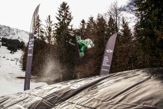 Funpark branding in top ski resorts